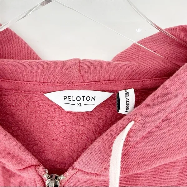 Peloton Full Zip Unisex Hoodie‎ Size XL Athleisure Sweatshirt - Image 7