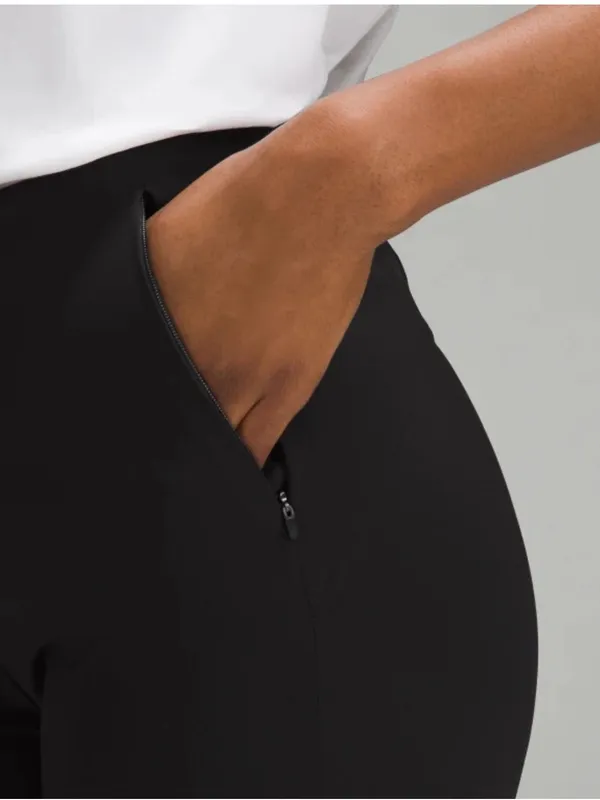 lululemon athletica Women's Black Boot-Cut Performance Pants - Image 6