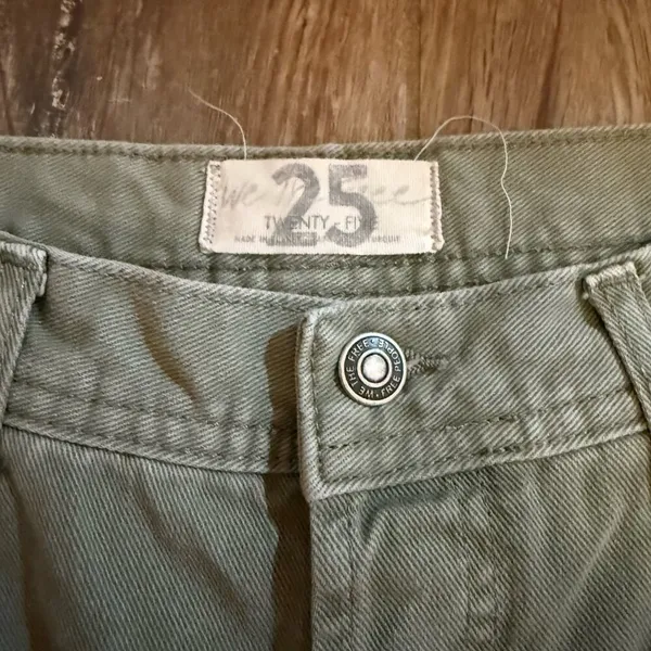 Free People Maggie Mid-Rise Straight-Leg Denim - Image 3