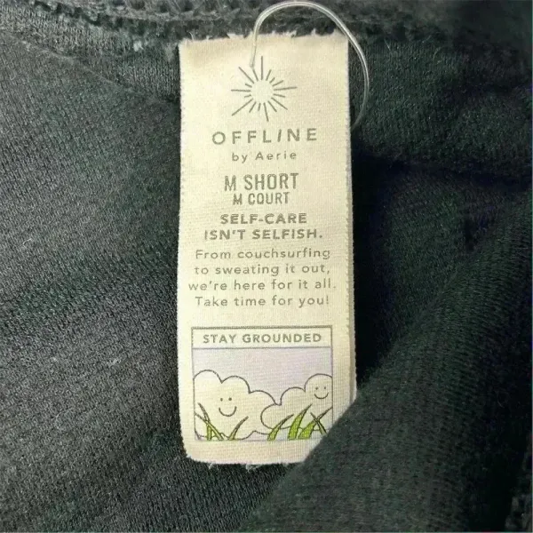 Offline by Aerie Women's Black Flare Pants‎ Size M Casual - Image 7