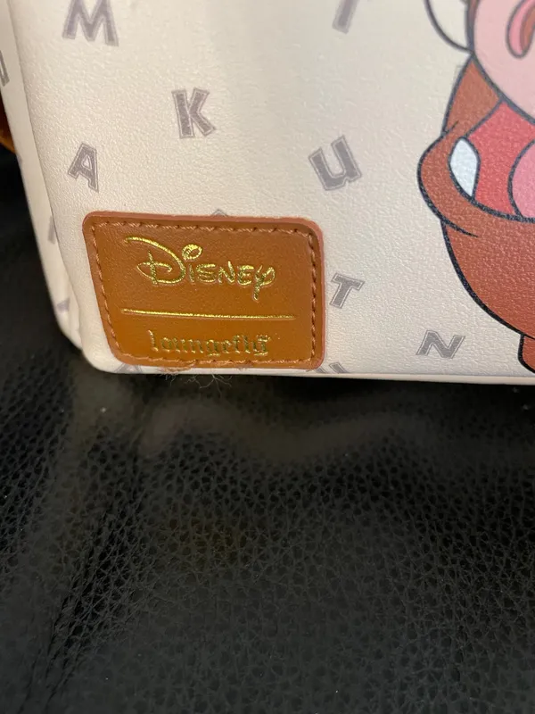 Loungefly Disney The Lion King Hakuna Matata Letters Mini Backpack Purse - Image 2