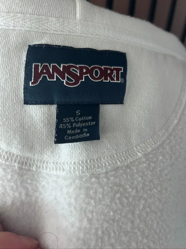 Jansport Penn state women’s white small hoodie white out - Image 4
