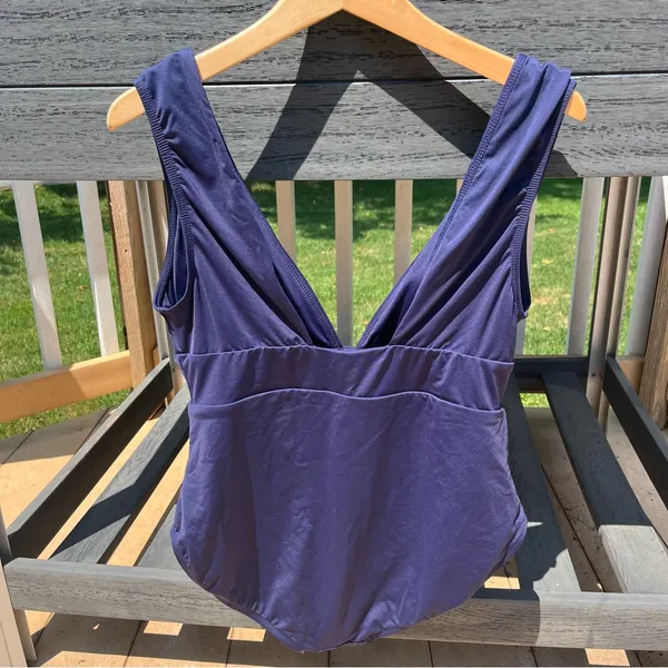 Andie The Mykonos One Piece Swimsuit in Flat Navy Size XL NEW Classic Fit - Image 3