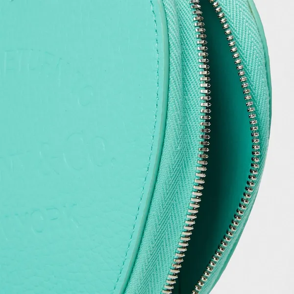 Tiffany & Co. Return To Tiffany Heart Shaped Leather Mini Bag Coin Purse Case - Image 3