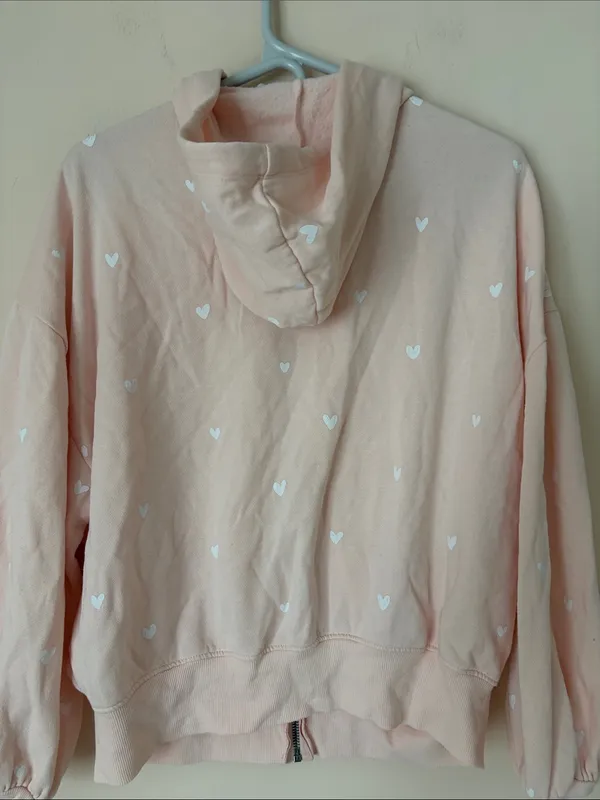 Z Supply Hearts Full hoodie sweatshirt - Image 3