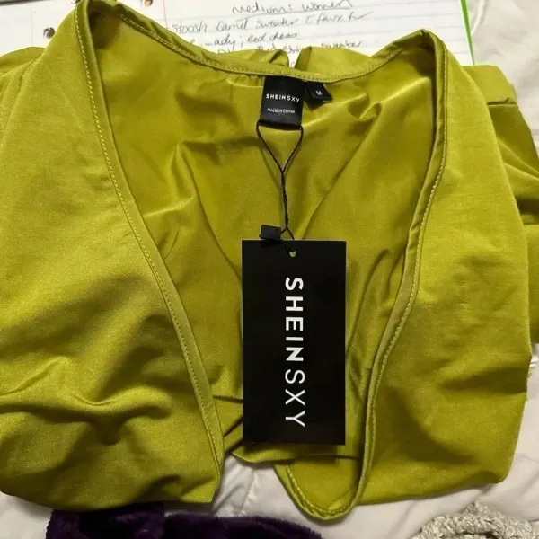 SheIn Sxy Olive Green women’s Bodycon dress‎ - Image 6