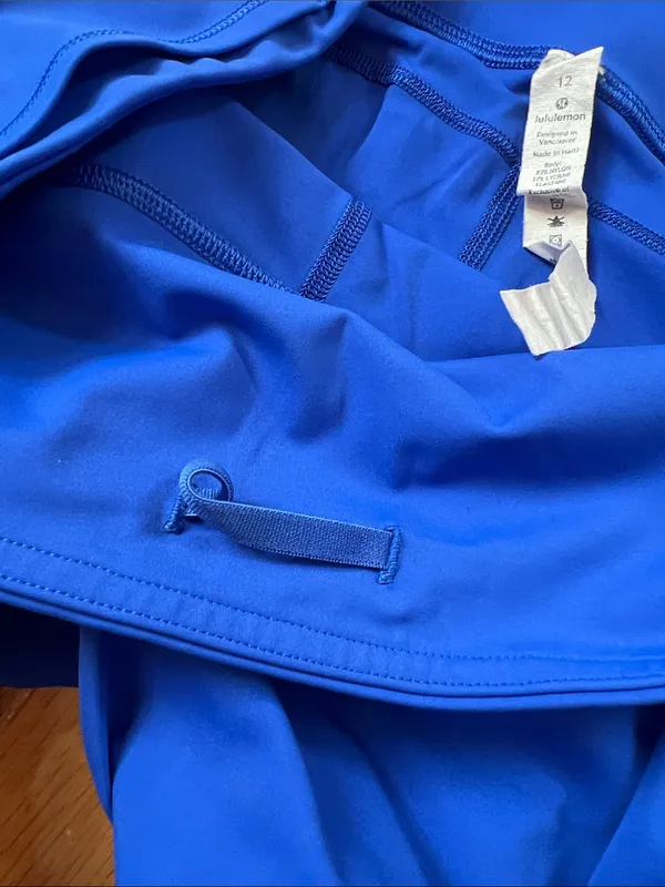 Lululemon Fast and Free High Rise Leggings blue - Image 7