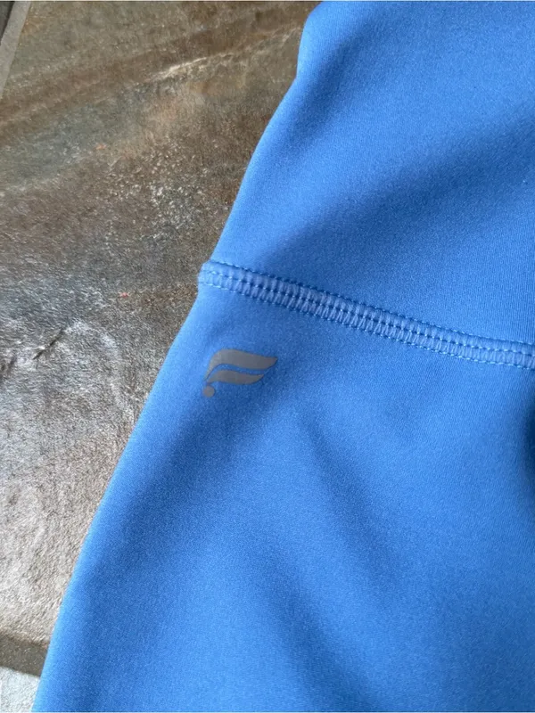 Fabletics Motion365 High Waisted Leggings Periwinkle Blue Women's Size Large L - Image 4