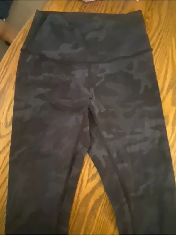 lululemon athletica Black Performance leggings  with Logo - Image 8