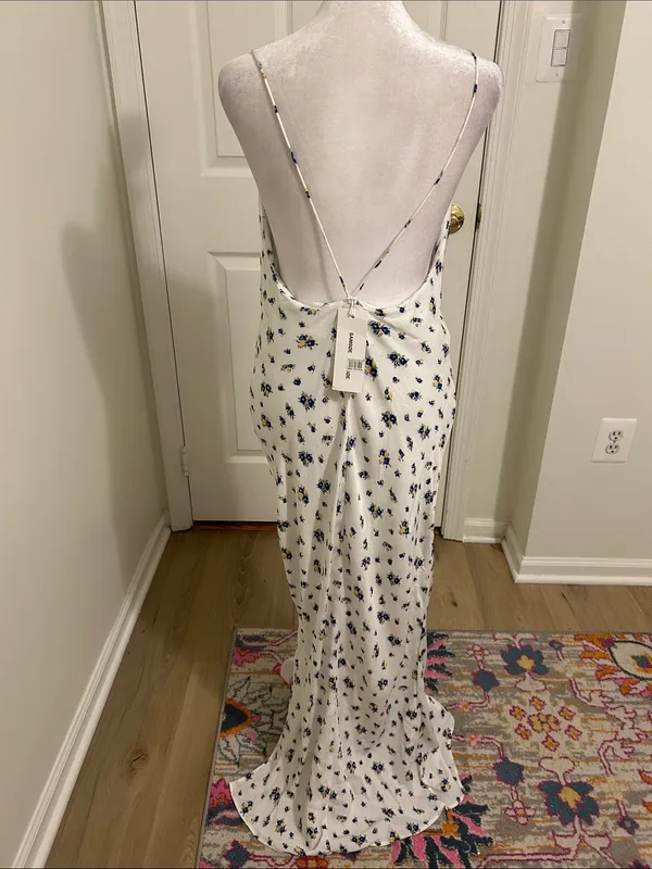 Revolve x Samsoe Samsoe Apples ML Dress In Sun Bouquet Floral NWT Size Medium - Image 9