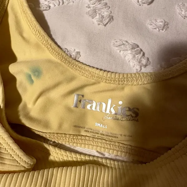 Frankie's Bikinis yellow top - Image 3