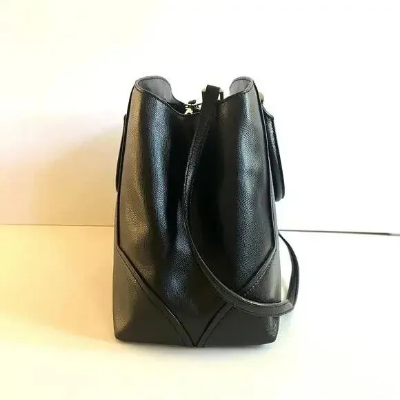 Kate Spade 3 in 1 Large Tote - Crossbody Black Leather - Image 3