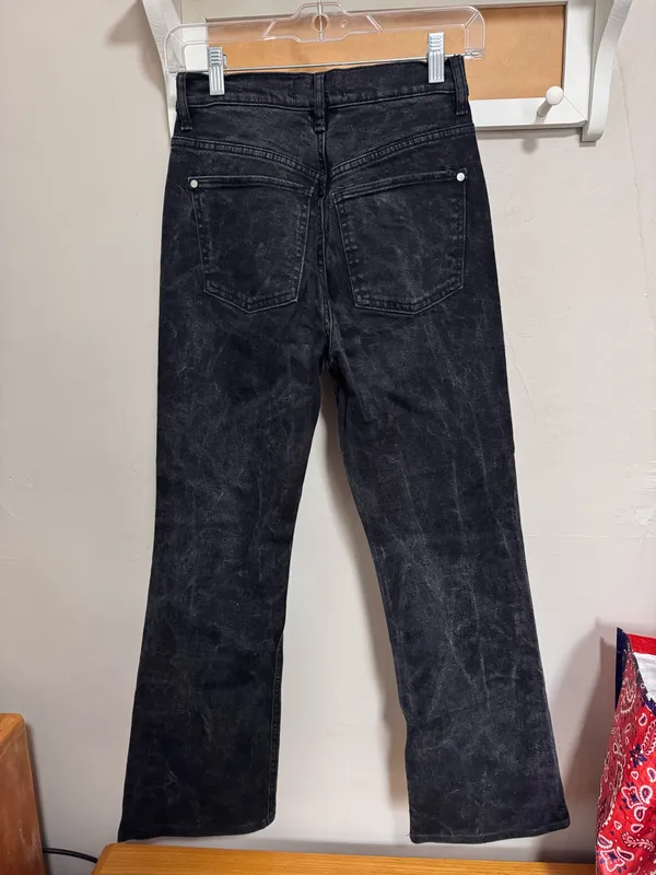 Free people black bootcut jeans  - Image 2