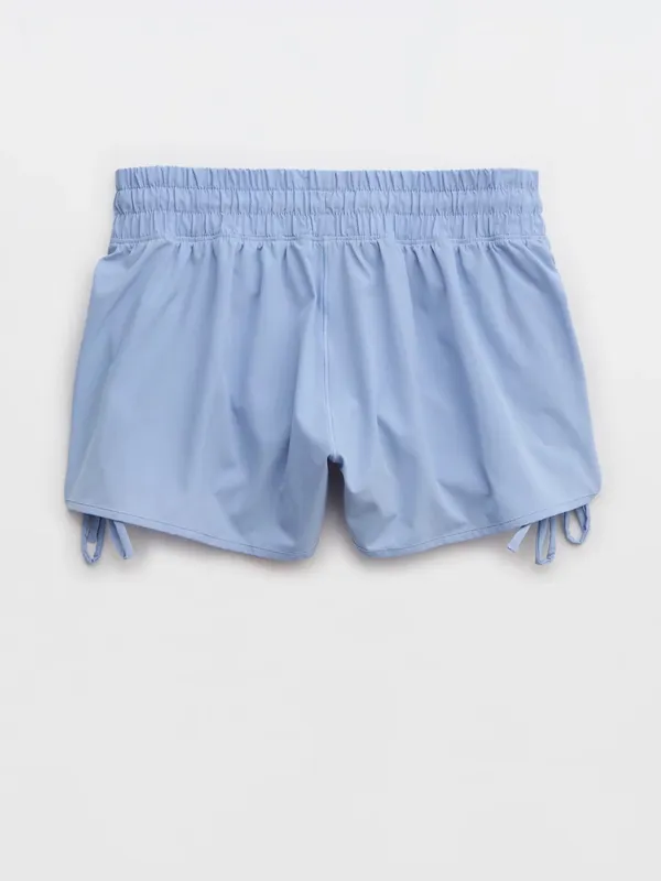 OFFLINE By Aerie Ruched‎ Hot Stuff Short Monaco Blue - Image 9