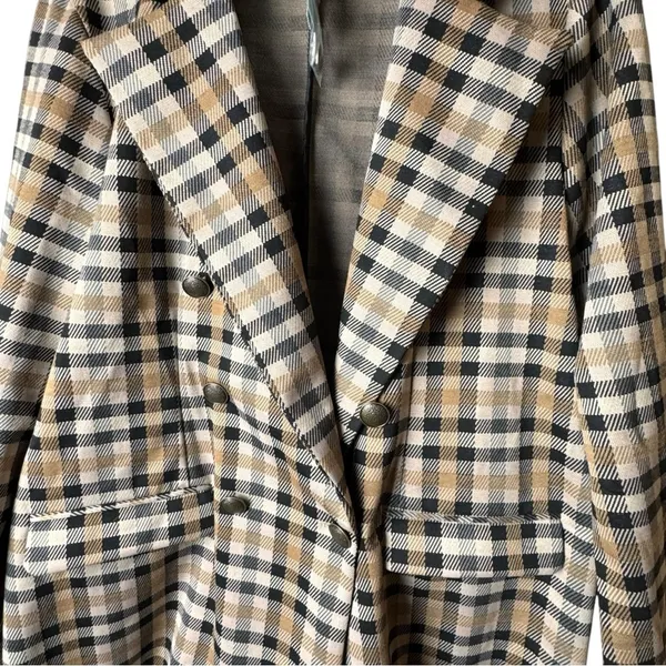 Maurices women's Stripe Plaid Trendy Style Blazer Sz XL NWT - Image 3