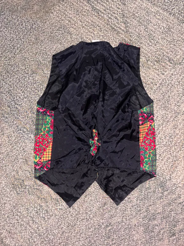 Vintage Saddle River Sportswear Sz L/XL - Christmas/Holiday Vest - EUC 80’s 90’s - Image 4