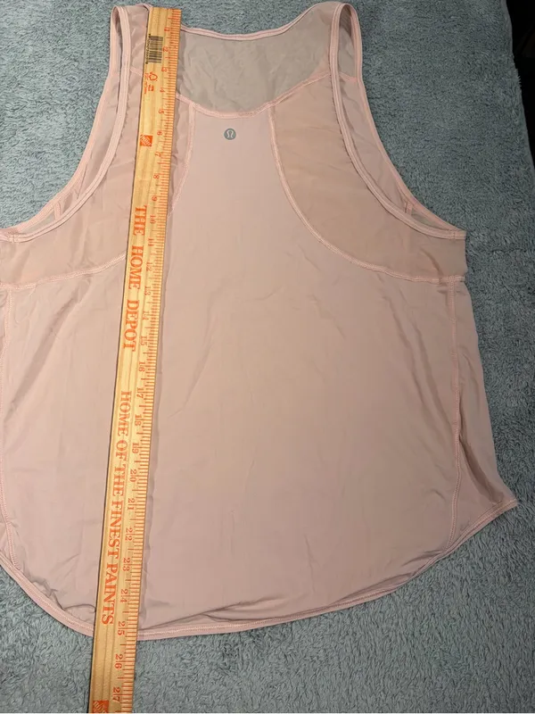 Lululemon Light Pink strawberry sculpt tank top athletic - Image 6