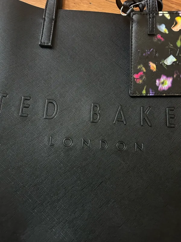 NWT Ted Baker Black Tote with matching card holder - Image 4