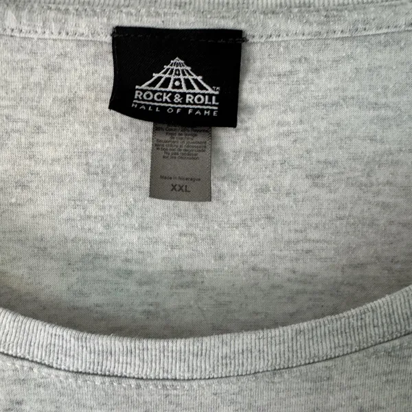 Rock & Roll Hall of Fame Graphic Tee Music‎ Lives Peace Sign XXL - Image 8