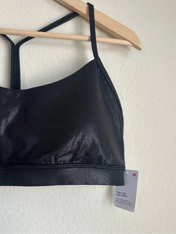 NWT Lululemon Flow Y Bra in Nulu Shine - Image 7