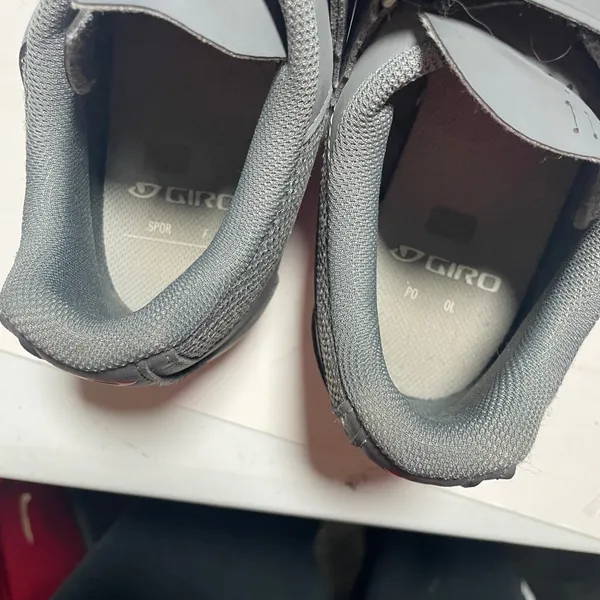 Giro Rev W Cycling Shoes Womens‎ 10.5 Grey Good Sporty Indoor Road SPD Cleats - Image 2