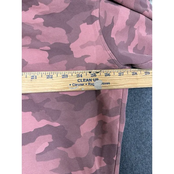 LULULEMON PERFECTLY OVERSIZED CREW SWEATSHIRT Sz 14 CAMO BRIER ROSE HERITAGE 365 - Image 3