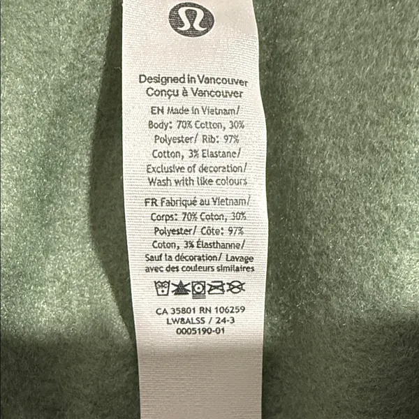 Lululemon Scuba Mini Olive Green Skirt size SP - Image 7