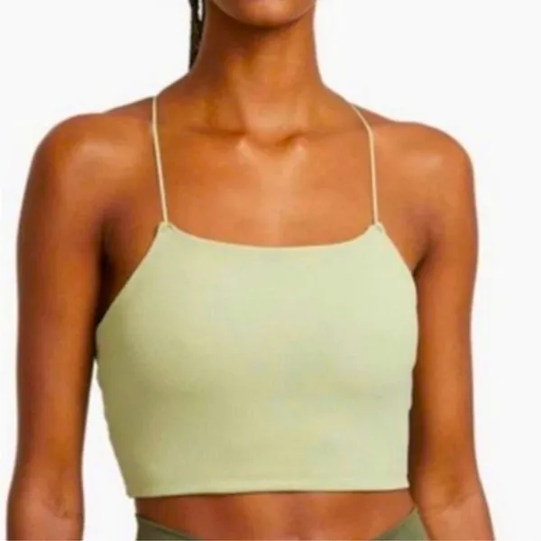 Nike Luxe Yoga Strappy Tank Sage Green - Image 7