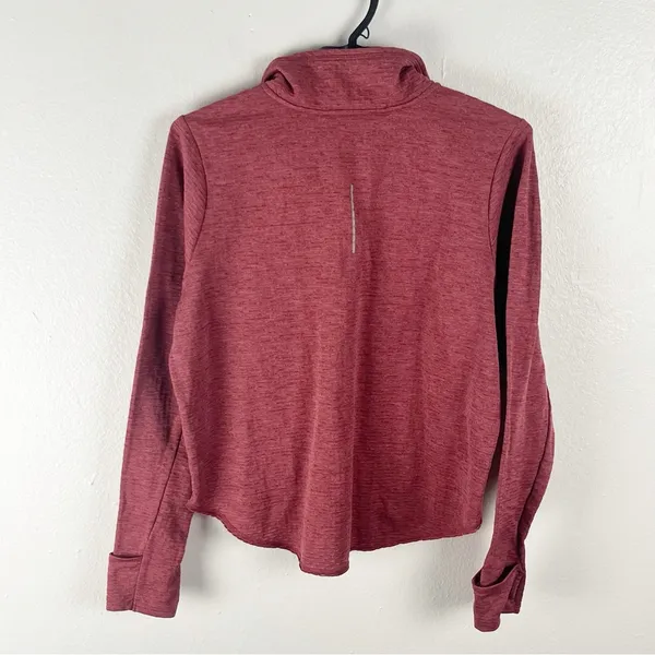 Nike Running Dri Fit Element Sphere 1/4 Zip Stretch Top, Size Large - Image 2