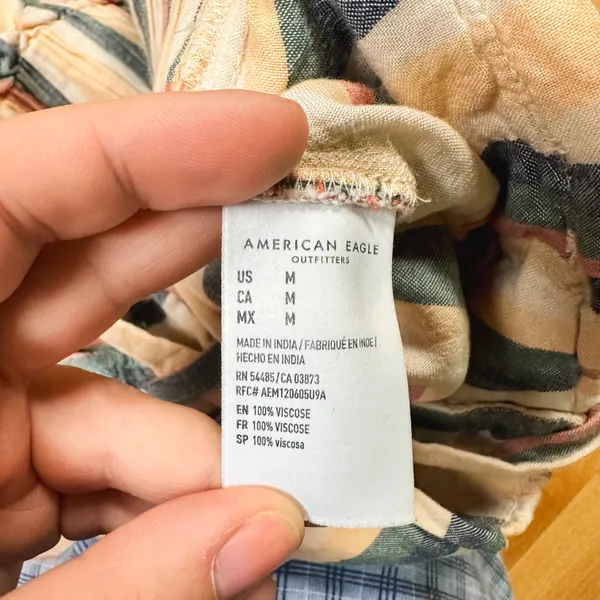 American Eagle Striped Casual Joggers - Image 7