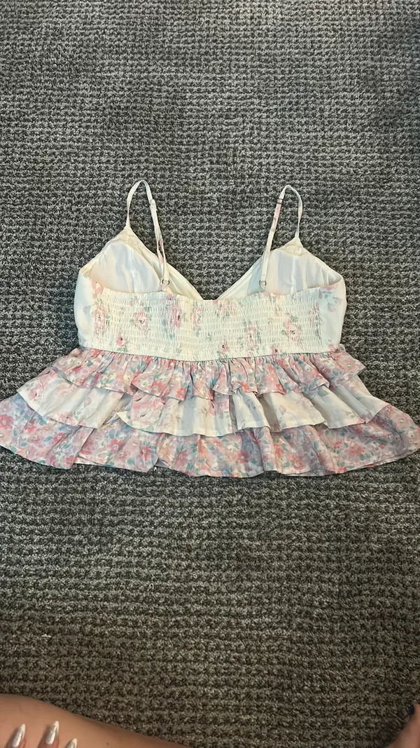 Hollister Floral Flowy Tank Top - Image 2