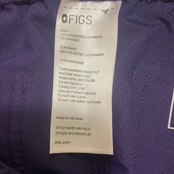 Figs scrub pants, size XL/P￼ - Image 6