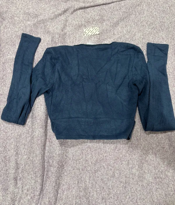 NWT Blue Urban Outfitters Tie Sweater - Image 2