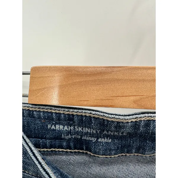 Adriano Goldschmied Jeans Women 25 Blue Farrah Skinny Ankle Medium Wash‎ Denim - Image 5