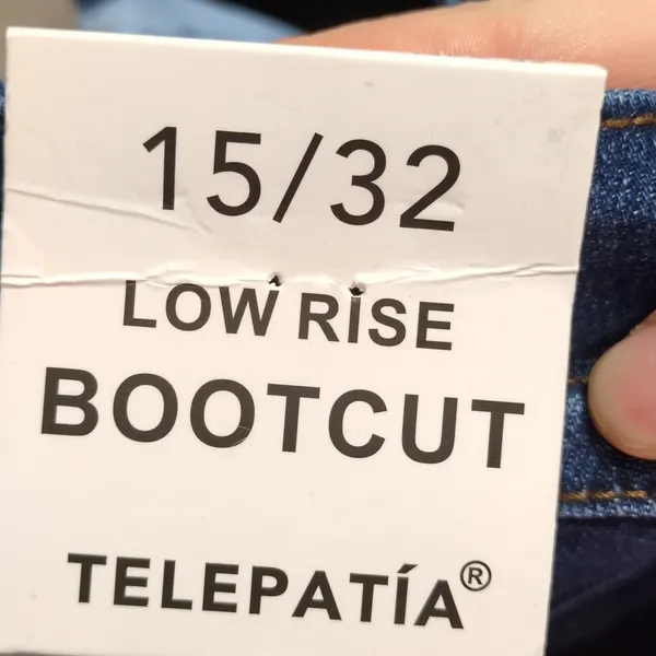 Telepatía Low Rose Bootcut Jeans Size 15/32 - Image 6