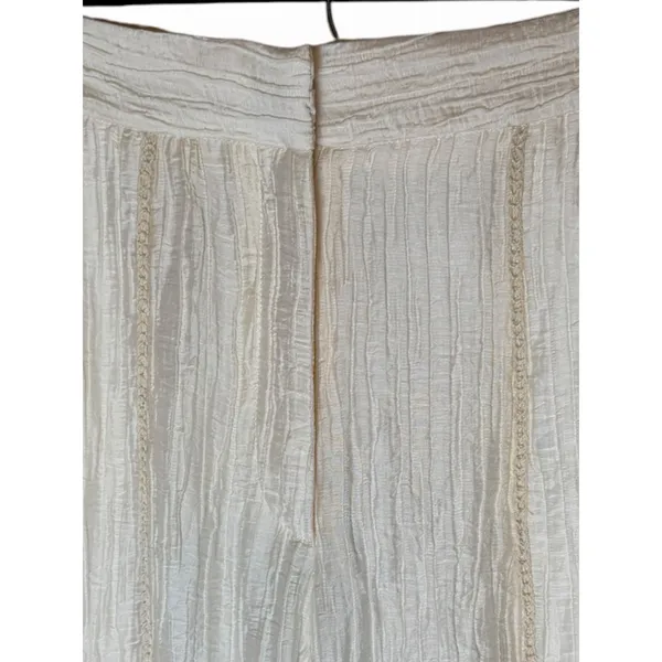 Sabina Musayev Women Bohemian Black Tencel Blend Pants Size XS - Image 2