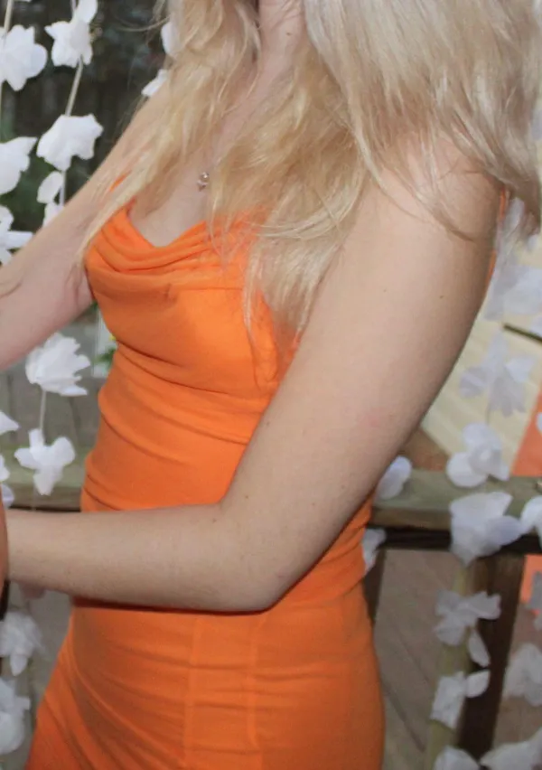 Forever 21 Orange  Dress - Image 2