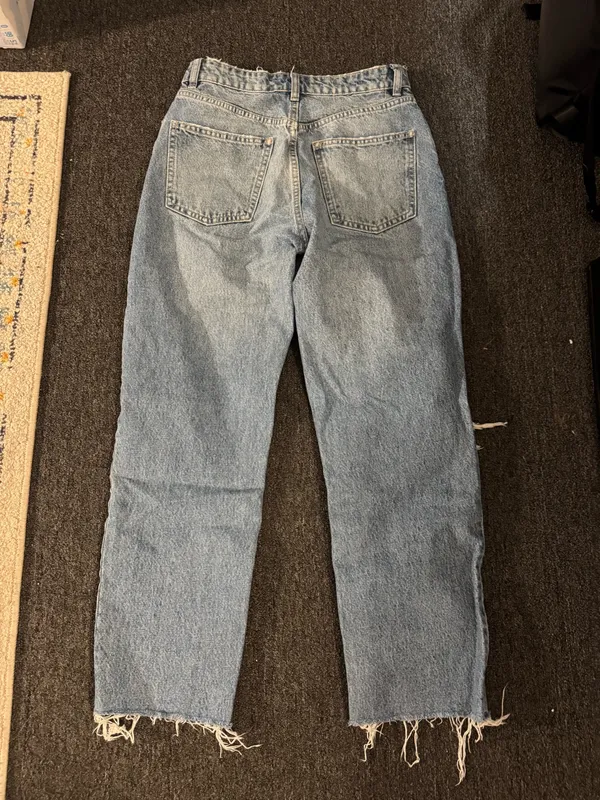 ZARA Jeans High-Rise Straight Leg - Image 3