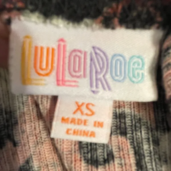 LulaRoe XS JOY sleeveless layering piece. - Image 5
