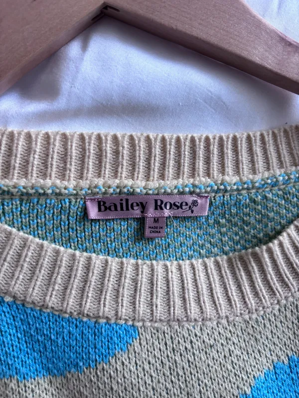 Bailey Rose Sweater Floral Multi Cardigan - Image 4