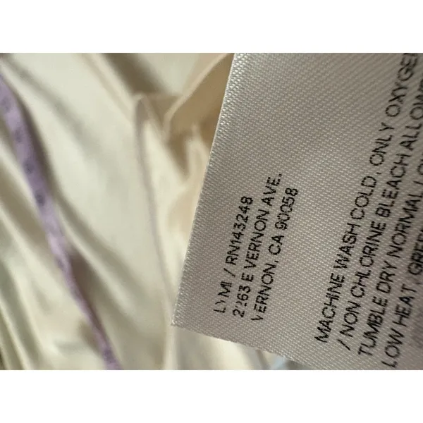 Reformation Pike Satin Dress in Almond Size large Satin Dress - Image 12