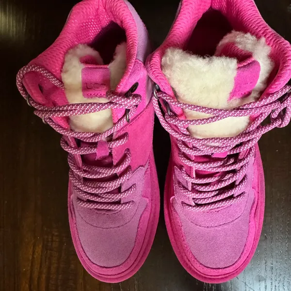 UGG Pink High-Top Sneakers - Image 9