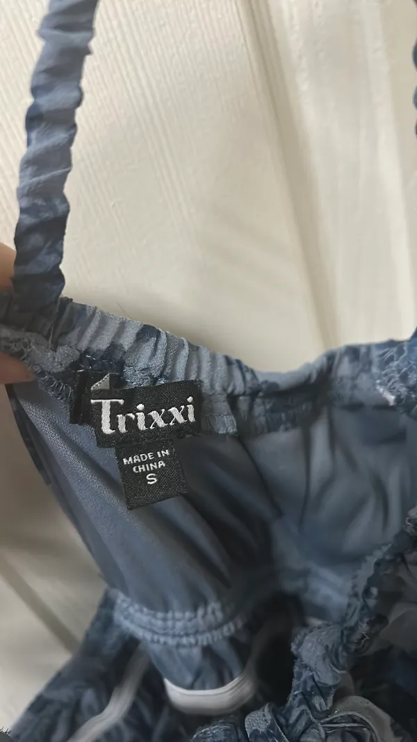 Trixxi Blue flower sundress - Image 3