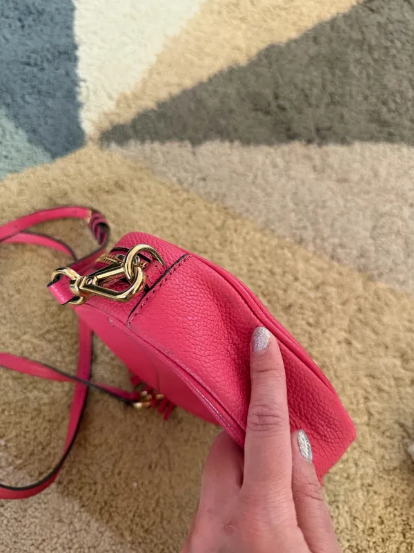 Michael Kors Pink Canteen Crossbody Bag - Image 11
