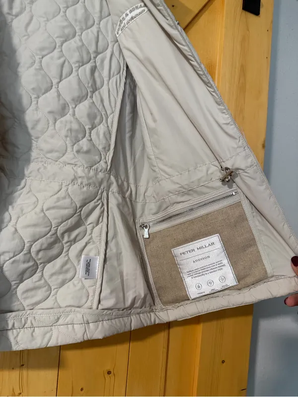 A. Lange & Söhne x Peter Millar Quilted Travel Vest Truffle (Size M) Rare Watch - Image 9