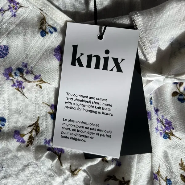 Knix Cheeky Floral Comfy Lounge Shorts - Image 4