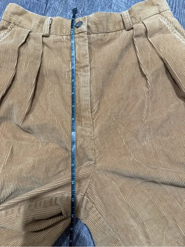 Charter Club by Jane Justin Vintage Corduroy High Waisted Wide Leg Long Shorts - Image 4