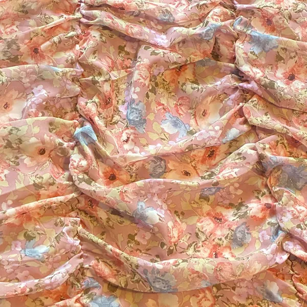 Floral Ruched Dress - Image 3