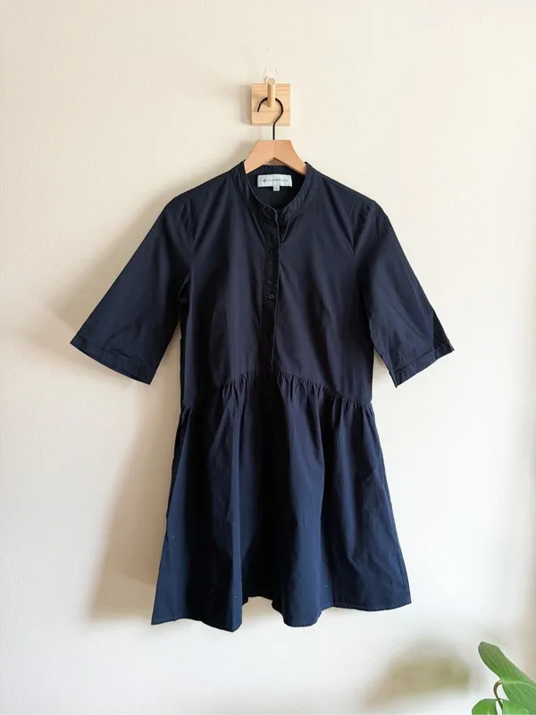 Tuckernuck Navy Royal Shirt Dress Size S - Image 4