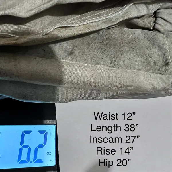 Aritzia Wilfred Aries Pants High Waisted Wide Leg Icy Sage Frost Size XS - Image 13